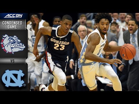 Gonzaga vs. North Carolina Condensed Game | 2018-19 ACC Basketball