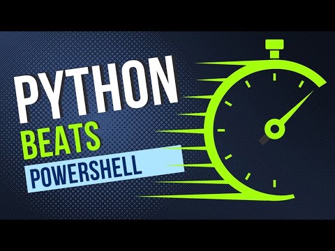 How Python parsed 41,000 folders 30x faster than PowerShell
