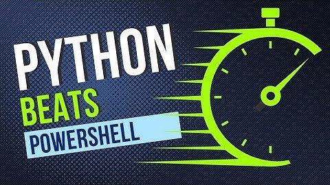 How Python parsed 41,000 folders 30x faster than PowerShell