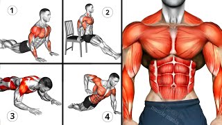 Push ups exercises Targets: Chest, arms, shoulders, core تمارين الجزء العلوي