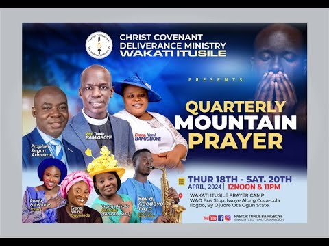 QUARTERLY MOUNTAIN PRAYER