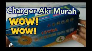 #67 Unbox Alat Charger Aki Motor & Mobil