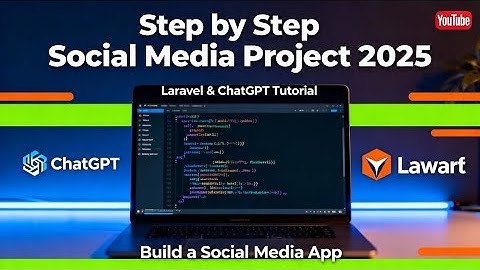 Laravel + ChatGPT Tutorial: Build a Social Media Project Step by Step (2025) Part 2 #code #ai