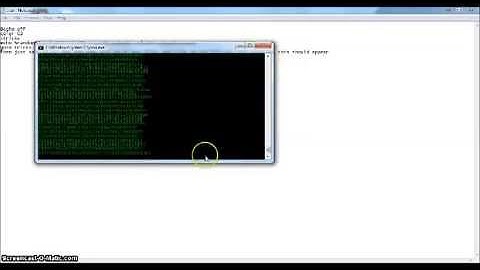 how to make matrix falling code in notepad