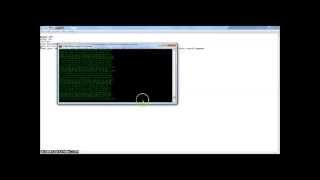 how to make matrix falling code in notepad