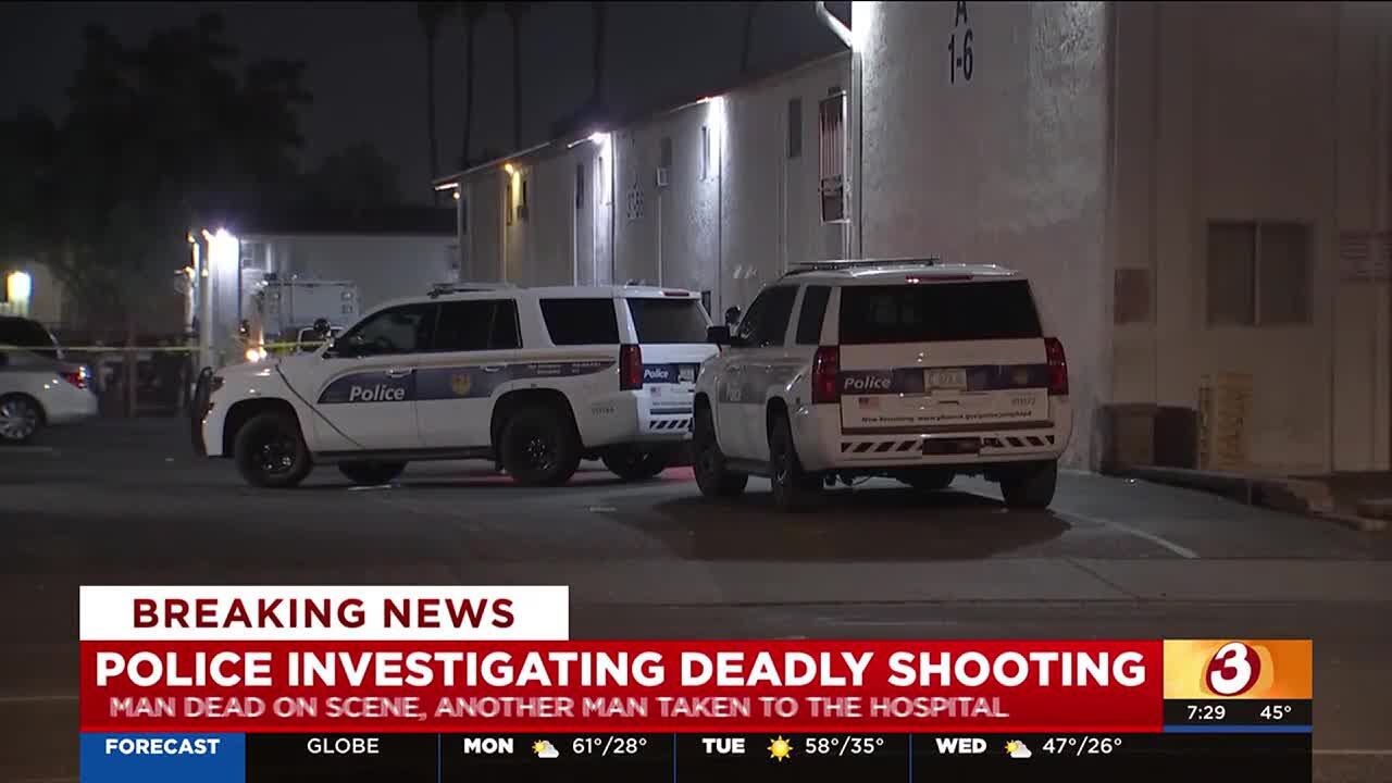 Police investigate 1 killed in shooting in west Phoenix - YouTube