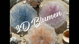 #166 Immer wieder schön 3D Blumen mit Mica 🥰Beginner freundlich❤️ #resin #diy #pouring #flowers