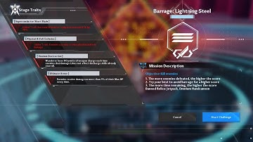Sequential Phantasm Barage: Lightning Steel [Tower Of Fantasy]