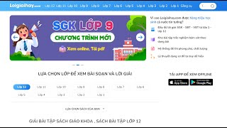 Gioi thieu mon Toan tren trang Loigiaihay com