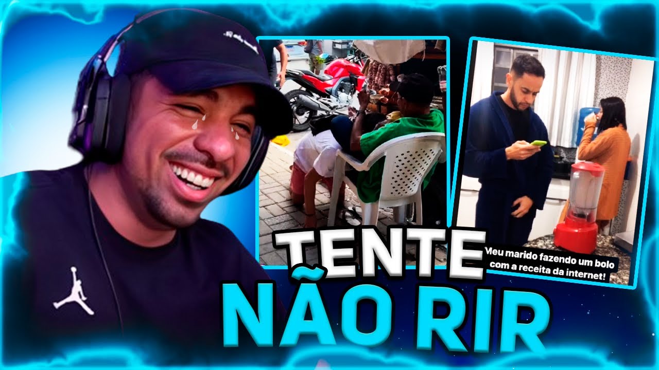 PIUZINHO CHOROU DE RIR COM O TENTE NÃO RIR KKKKKKKKKKKKKKKKKK