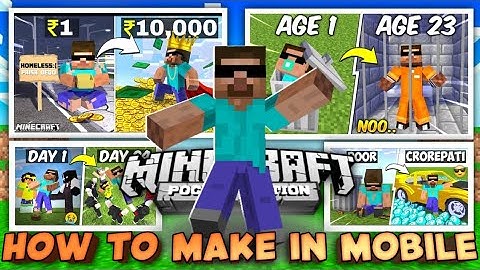 How To Make Minecraft Videos Like @ProBoiz95 In Mobile !