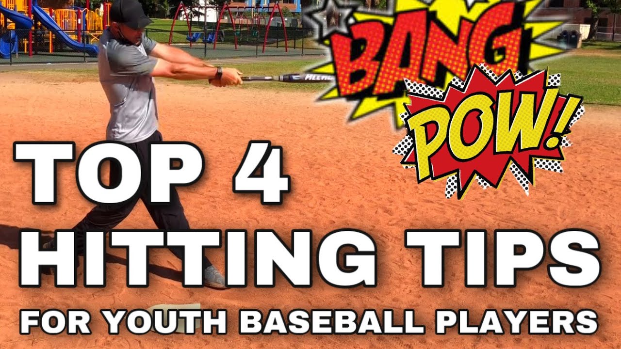 TOP 4 BEST Hitting Tips for Youth Baseball Players YouTube