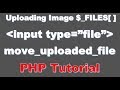 Beginner PHP Tutorial -55- move uploaded file function in PHP(Urdu/Hindi)