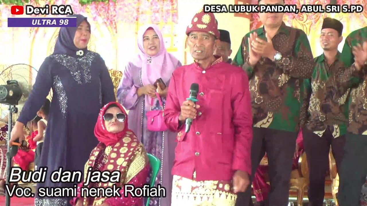 budi dan jasa || ULTRA 98 Musik Plg # Acara Abul ~ Sri S.pd ~ Lubuk pandan # 10/06/2023 // Devi Rca
