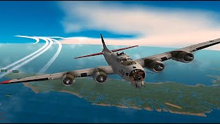 Fly The B17 in Virtual Reality | 4K #gunshipsequelww2 #vr #gameplay screenshot 5
