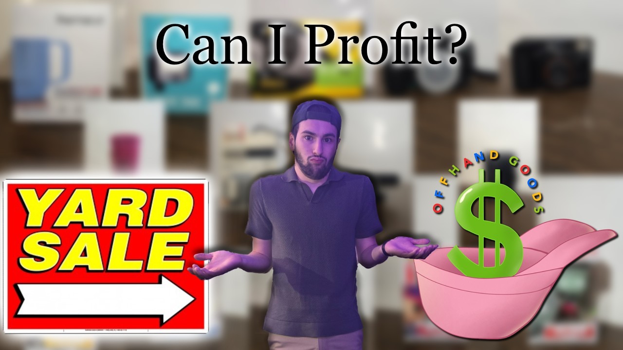 rewrite this title I started yard sale flipping (reselling on Ebay) | offhand goods ep.1