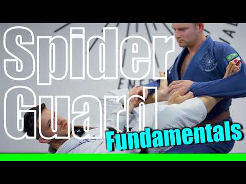 Spider guard FUNDAMENTALS | How to control, sweep and submit
