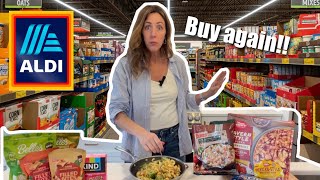 TWO of these were SURPRISINGLY worth buying again!! || Tasting NEW Aldi Finds!! - May 2026