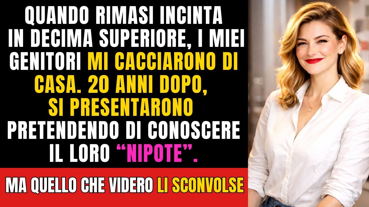 I miei genitori mi diseredarono incinta alle superiori.Anni dopo implorarono di conoscere mio figlio