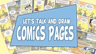 Drawing and talking about the art of comic pages from my Sleepy Hamlet graphic Novel