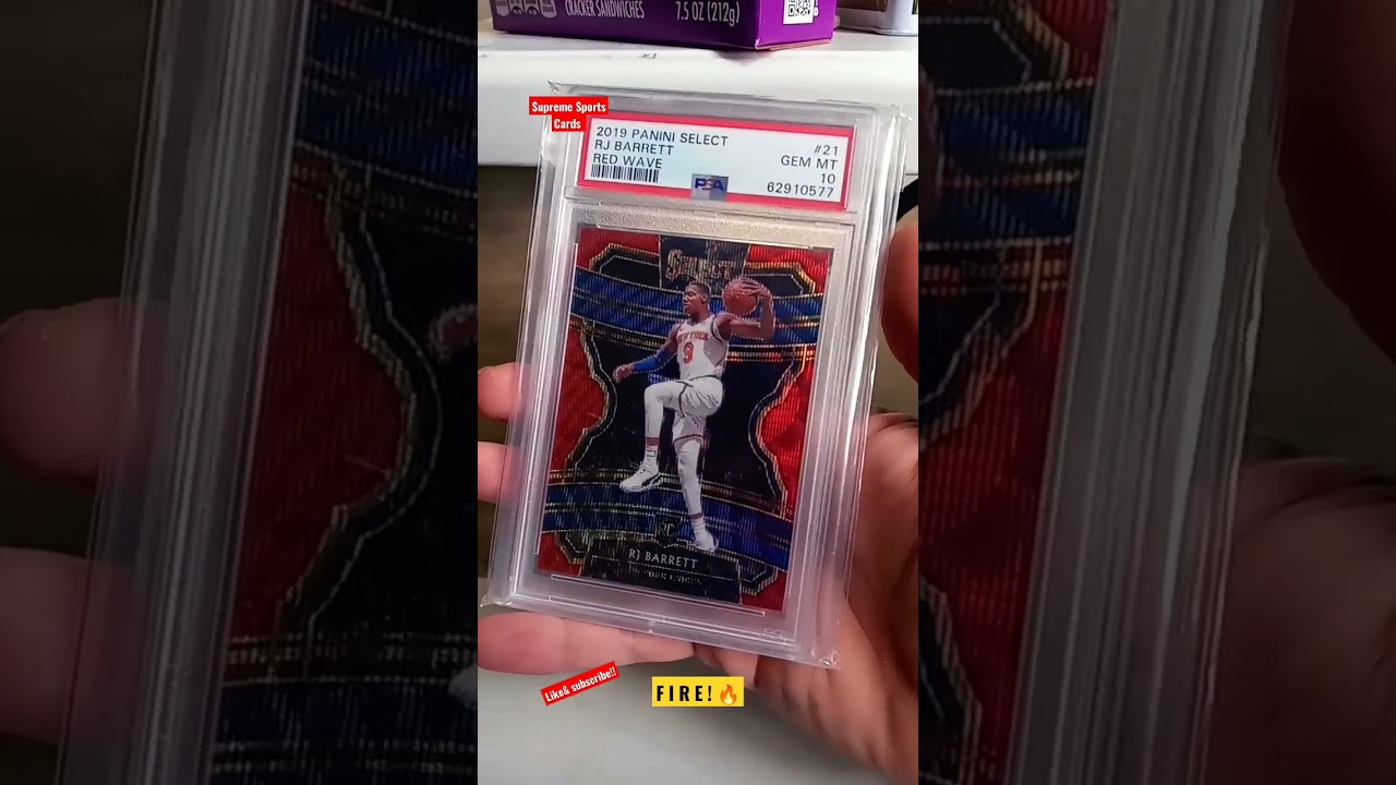 2019 Select Prizm Rui Red Wave PSA 10-