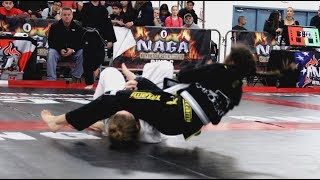 Naga Americana, Collarchoke, Armbar Bjj Girl Highlights