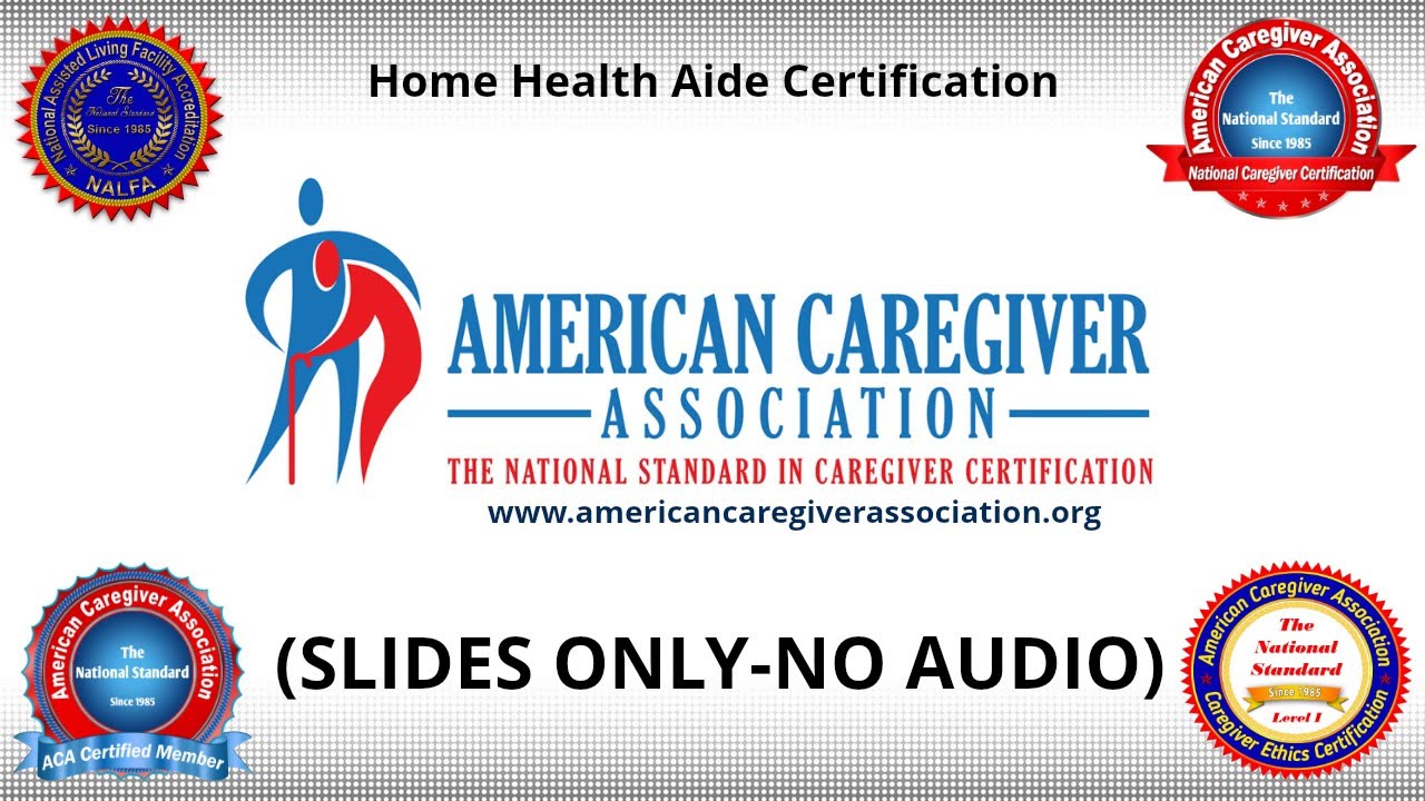 Home Health Aide Certification YouTube