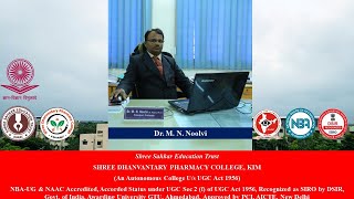 Dr M N Noolvi Principal Shree Dhanvantary Pharmcy College; National Teacher Award-AICTE