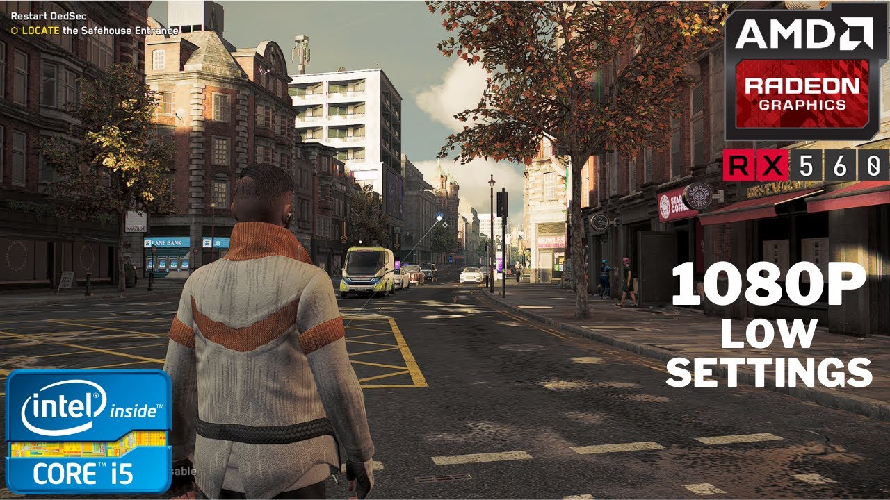 Watch Dogs Legion | Rx 560 4GB | 1080p | Low Settings