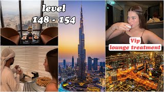 VIP Entry In BURJ Khalifa 148th Floor Tour | Vip Lounge Treatment | View & Tour Ep 31