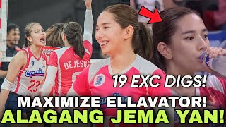 GRABE! Ella De Jesus PINUTO ang Cignal Spikers! ELLAVATOR SINALBA ang CCS! #pvlinvitational2023