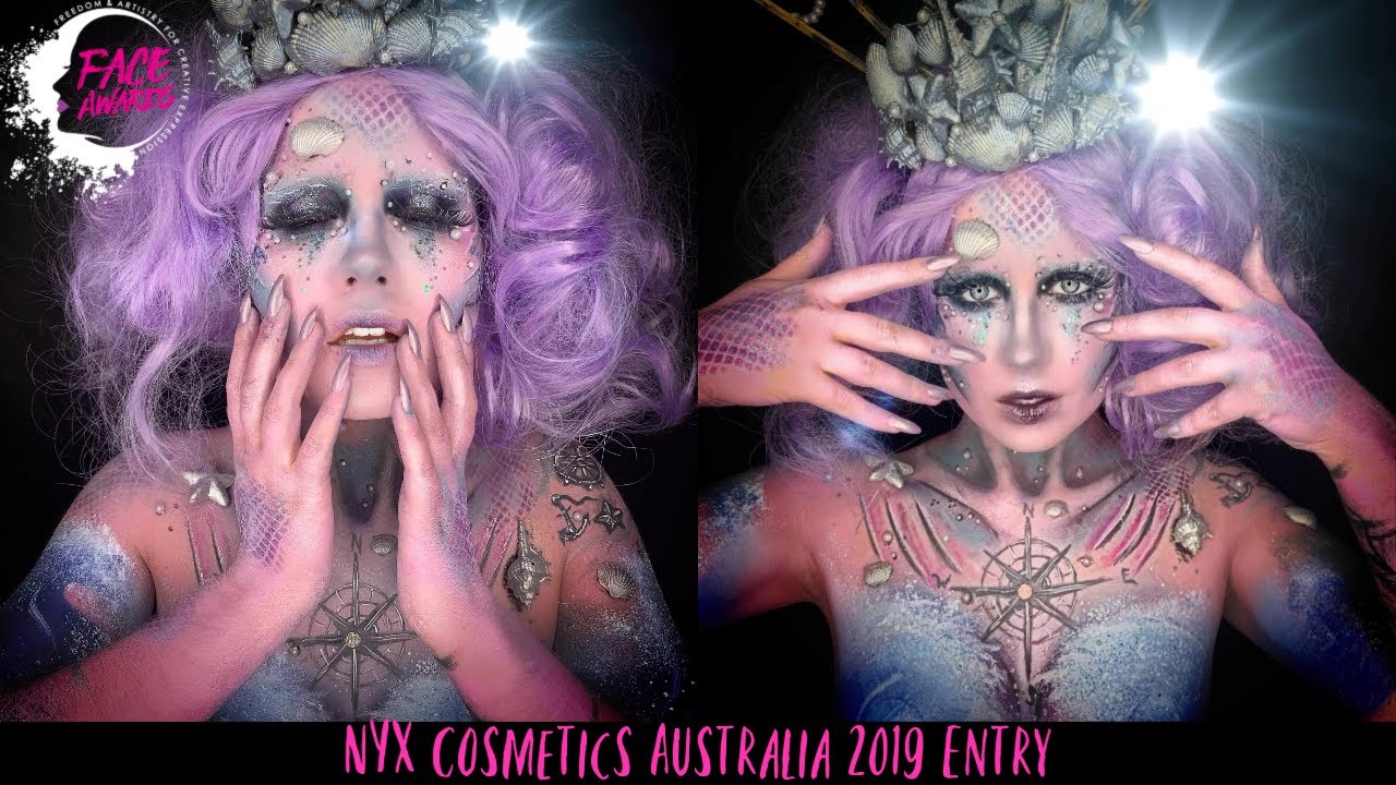 NYX Cosmetics Australia Face Awards 2019 Entry: Siren 