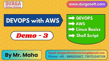 DEVOPS with AWS tutorials || Demo - 3 || by Mr. Maha On 30-04-2025 @6AM IST