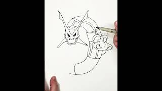 Draw Legendary Pokemon Rayquaza | Rayquaza Drawing #rayquaza #pokemonlegends #howtodraw #drawing