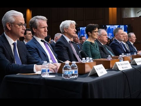 Wall Street Bank CEOs on Capitol Hill