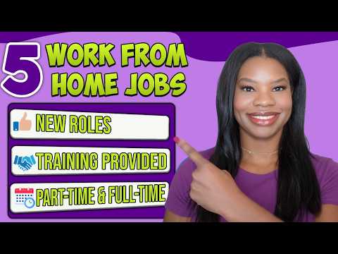 🌟 NEED A REMOTE JOB? 5 Online WFH Jobs | Part-Time & Full-Time | Work From Home Jobs 2026 thumbnail