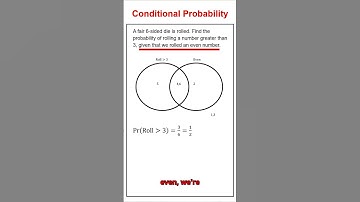 Solving Conditional Probabilities With Venn Diagrams  #mathmethods #maths #vce