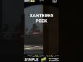 XANTERES PEEK☠️|CS:GO| #csgo #counterstrike #aurora #meme #memes