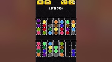【Ball Sort Puzzle】Level.3539