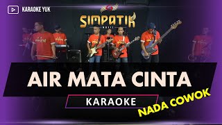 AIRMATA CINTA MANDAR KARAOKE NADA COWOK PRIA SIMPATIK MUSIC