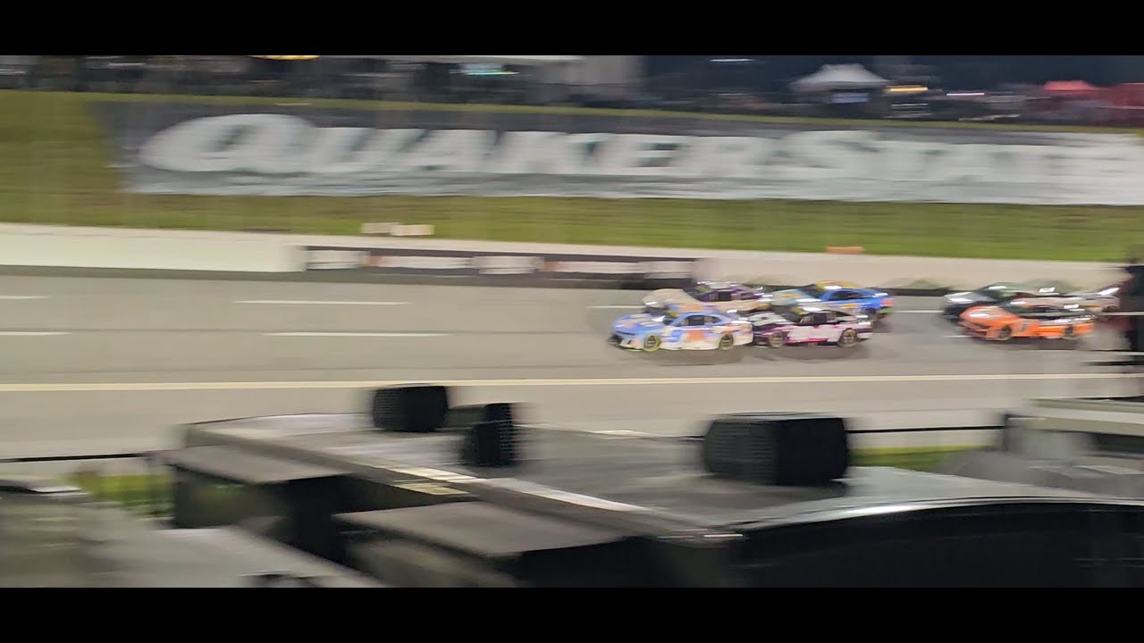 Quaker Racetrack Nascar Cup Series Live Quaker State 400! During a Stage at the Track ...