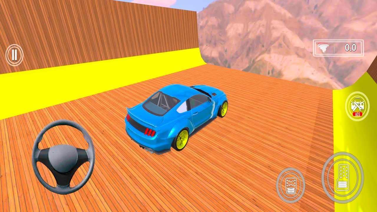 Car Crash Race Compilation - Meg Car Stunt Racing - Android Gameplay #76