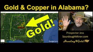 Where Can I Find Gold in Alabama? Copper Too (Gold Maps)