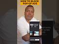 How to Block Ads on Android #smartphone #tech #howto #techtok#shorts