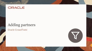 Oracle CrowdTwist - Adding partners