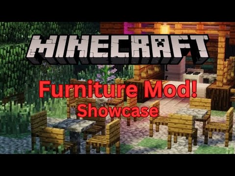Minecraft: MrCrayfish's Furniture Mod (Mod Showcase) - YouTube
