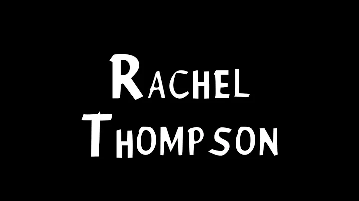 The "Night Rain" campaign starring Rachel Thompson!