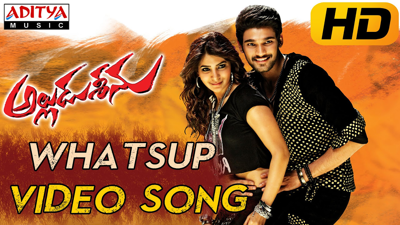 Whatsup Antu Full Video Song   Alludu Seenu Video Songs   Sai SrinivasSamantha