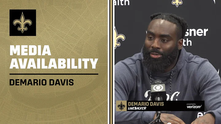 Demario Davis on CGJ Trade, Confidence in Saints Defense  | New Orleans Saints