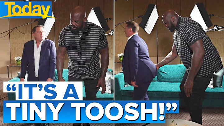 Karl busts a move with basketball great Shaquille ...